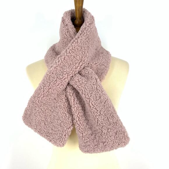 INC Scarf Mauve Pink Soft Fluffy One Size NWT - Picture 1 of 9